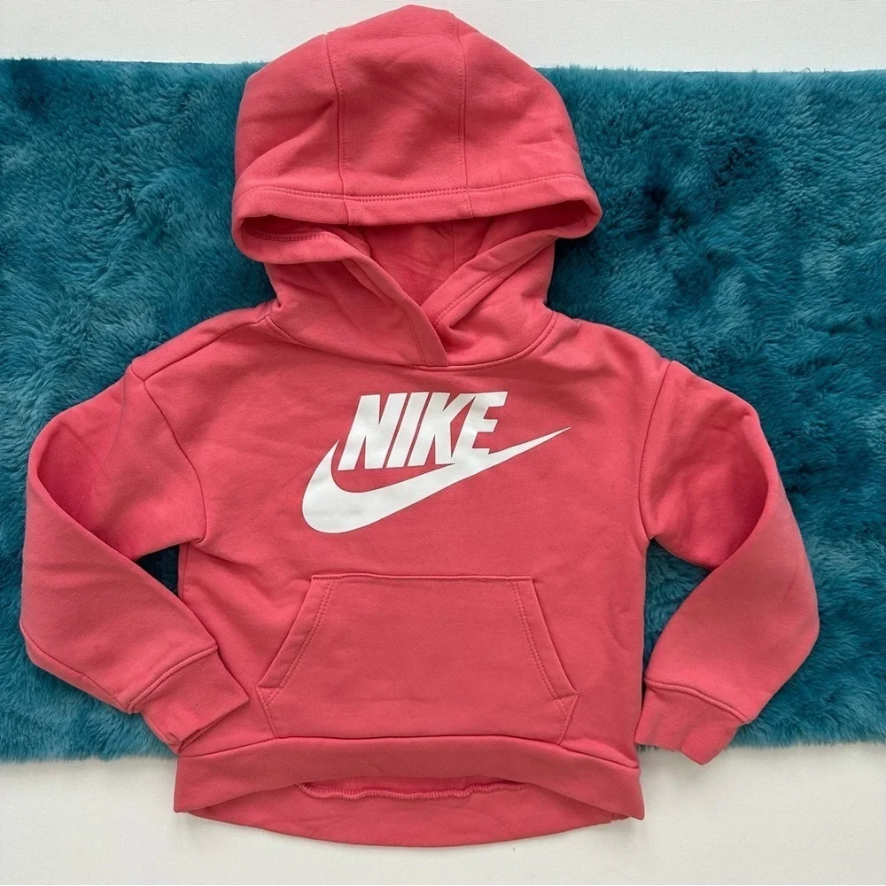 Nike Kids Pink Hoodie Size 5-6 Girls